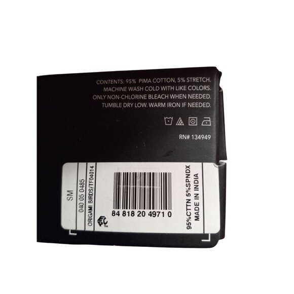 Mens S Boxer Briefs Waist Size 28-30 Pima Cotton Stretch Contour Pouch NEW - Picture 6 of 6